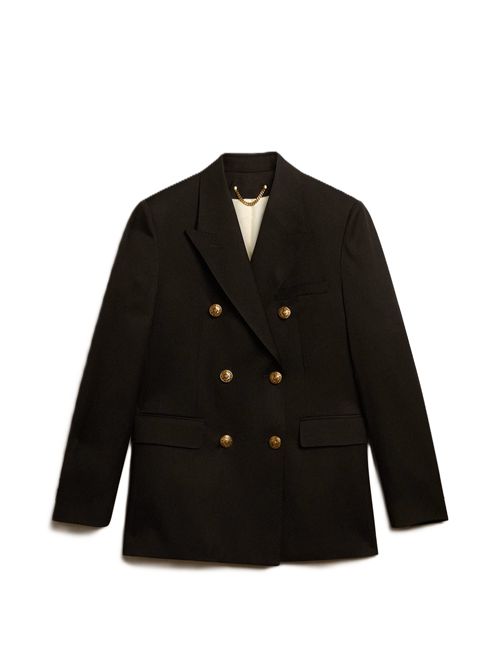 golden goose Blazer doppiopetto da donna color nero Golden Goose | GWP00829P00152190100